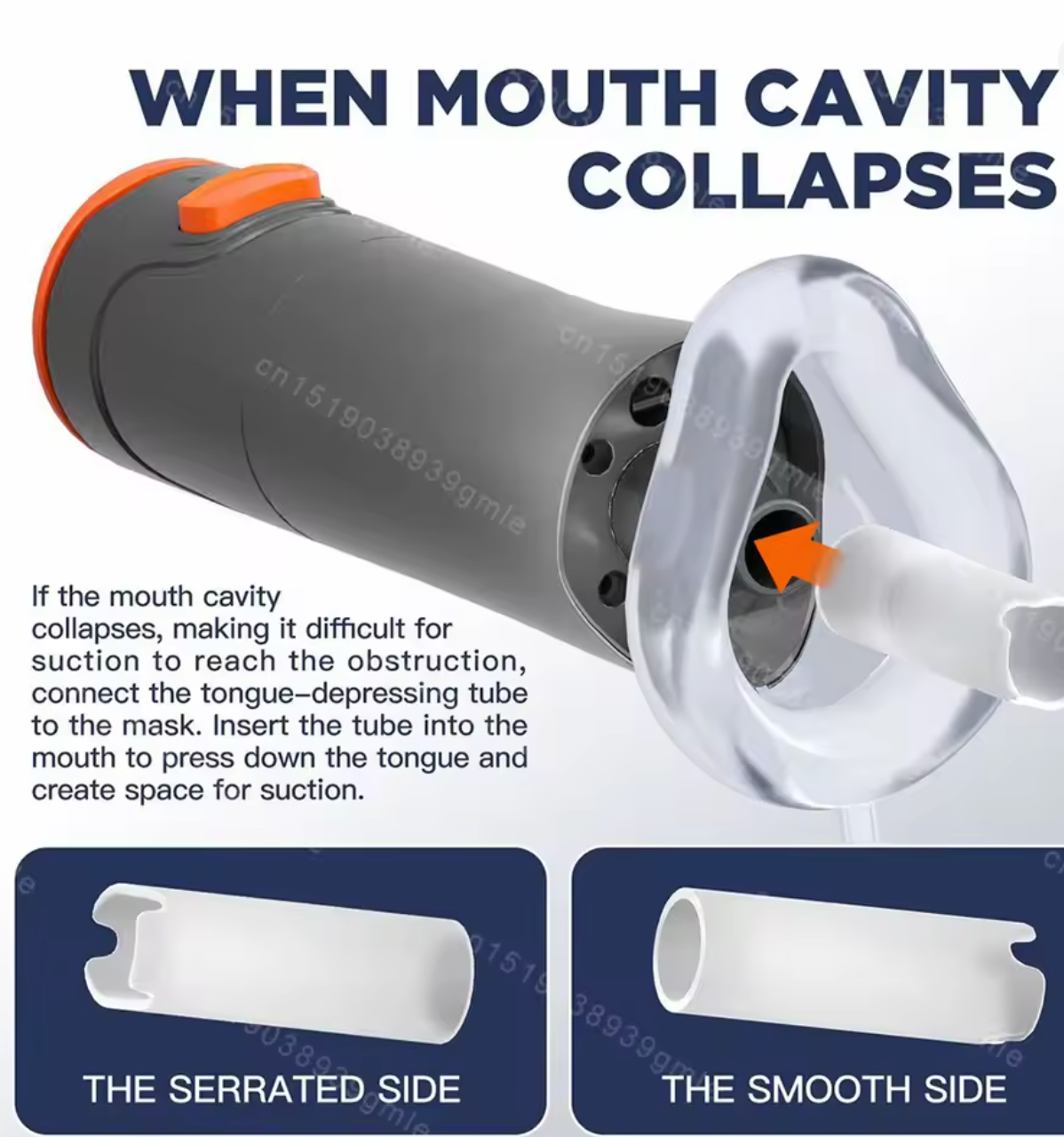 LifeSuction™ Anti-Choking Device – 3 Mask Set (Adult, Child &amp; Toddler